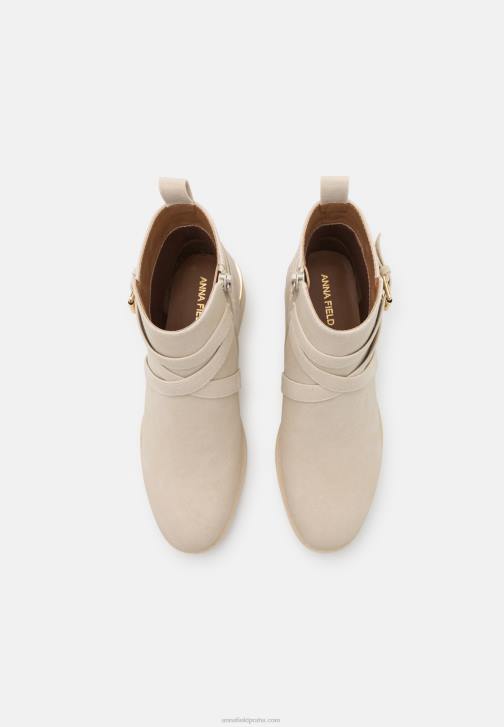 PN6V2010 ženy Anna Field kotníkové boty béžové