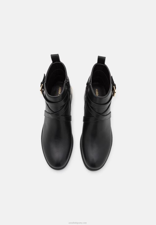PN6V2011 ženy Anna Field kotníkové boty černé