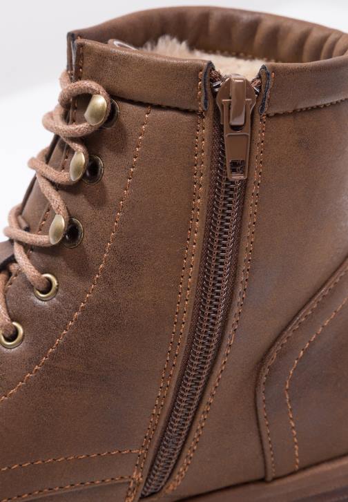 PN6V2015 ženy Anna Field zimní bota šněrovací kotníkové boty káva