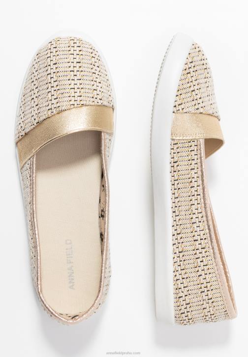 PN6V1785 ženy Anna Field slip-ons béžové