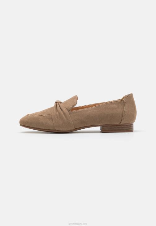 PN6V1792 ženy Anna Field slip-ons taupe