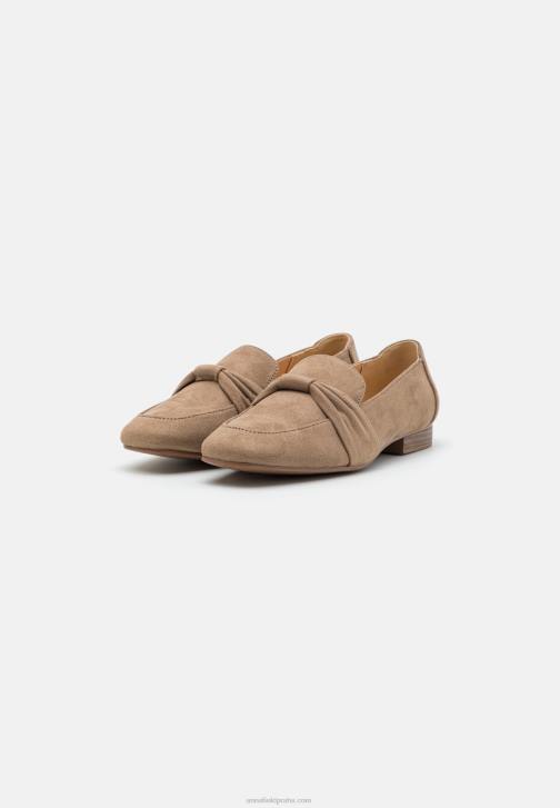 PN6V1792 ženy Anna Field slip-ons taupe
