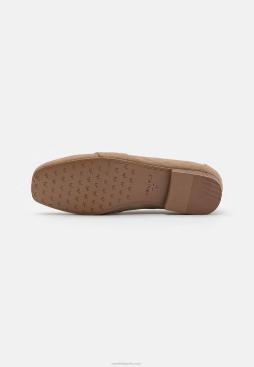 PN6V1792 ženy Anna Field slip-ons taupe