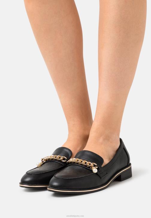 PN6V1801 ženy Anna Field slip-ons černé