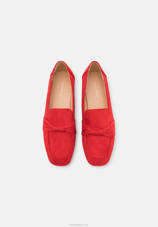PN6V1821 ženy Anna Field slip-ons červené