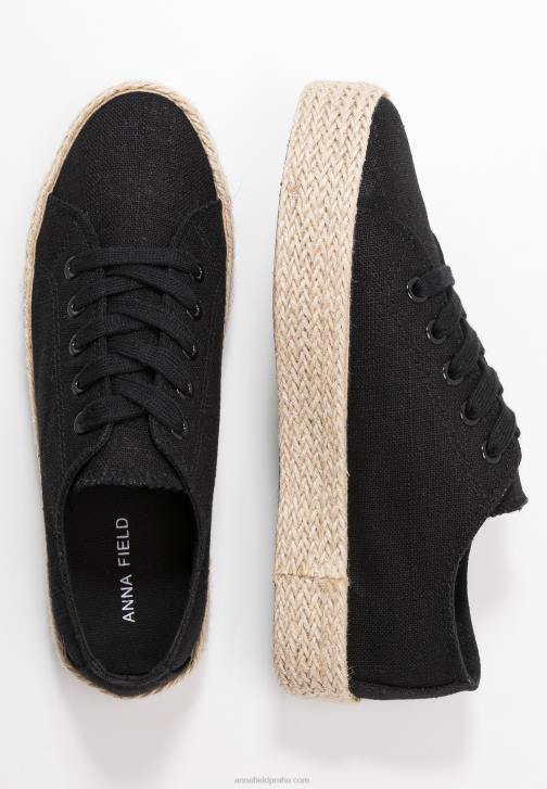 PN6V1834 ženy Anna Field černé espadrilky