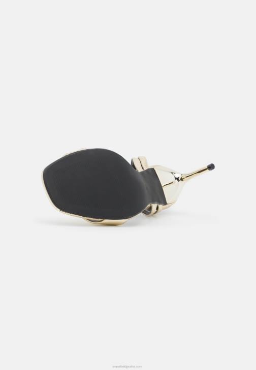 PN6V1258 ženy Anna Field zlaté sandály na vysokém podpatku