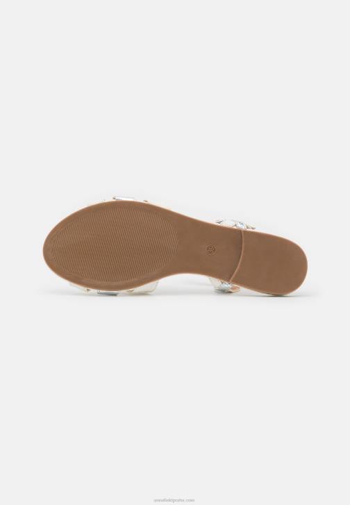 PN6V1266 ženy Anna Field sandály bílé