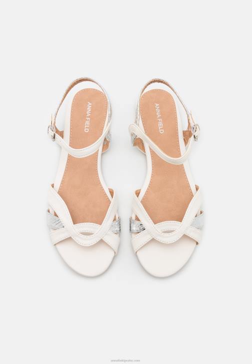 PN6V1266 ženy Anna Field sandály bílé