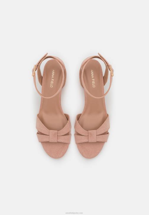 PN6V1297 ženy Anna Field sandály světle růžové