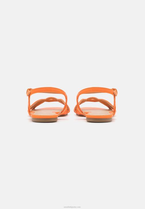 PN6V1317 ženy Anna Field sandály oranžové
