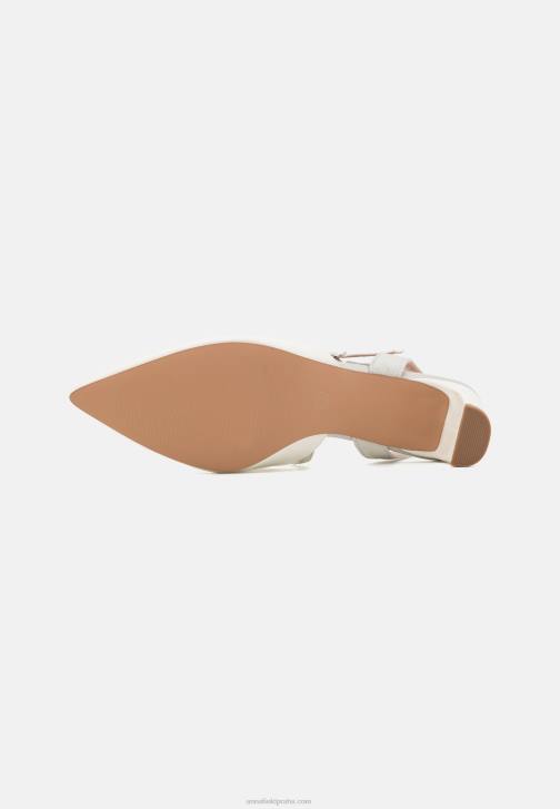 PN6V1325 ženy Anna Field sandály bílé