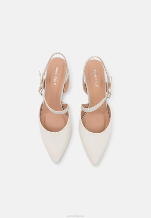 PN6V1325 ženy Anna Field sandály bílé