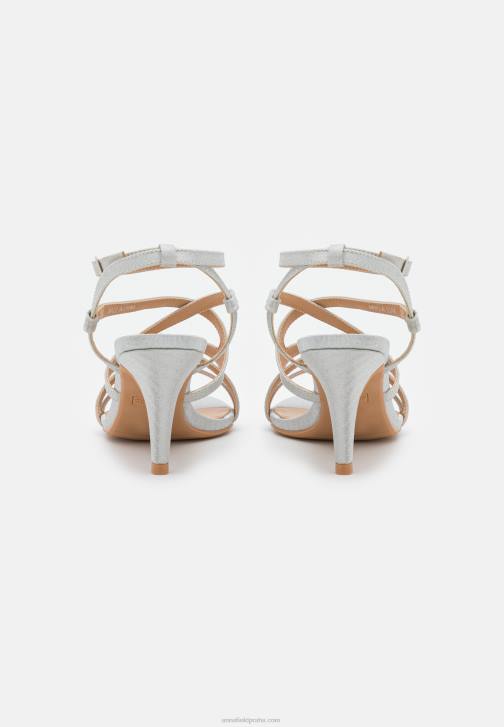 PN6V1343 ženy Anna Field sandály stříbrné