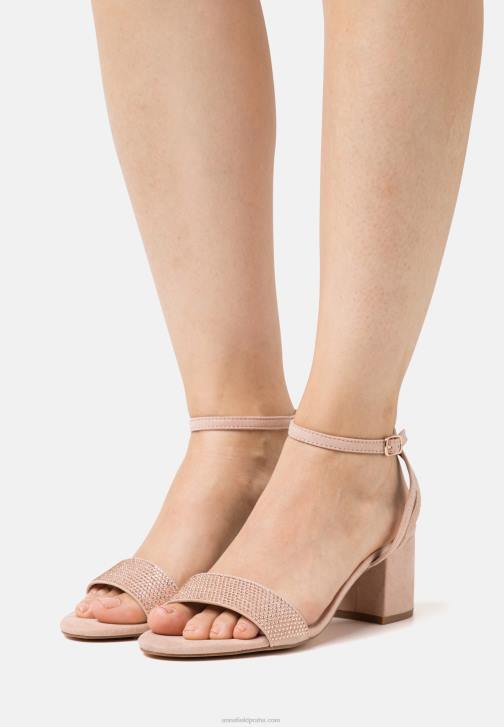 PN6V1350 ženy Anna Field sandály světle růžové