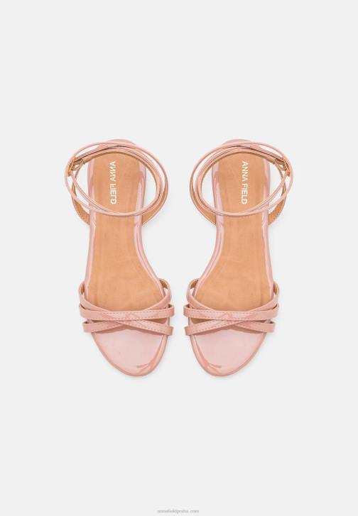 PN6V1351 ženy Anna Field sandály světle růžové