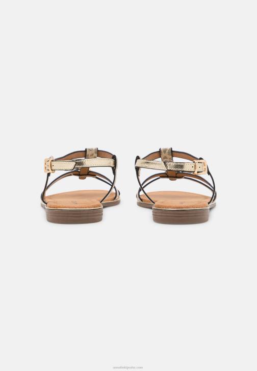 PN6V1377 ženy Anna Field sandály zlaté