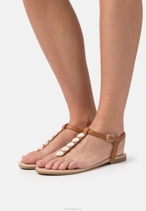 PN6V1429 ženy Anna Field sandály koňak