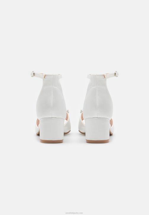 PN6V1434 ženy Anna Field sandály bílé