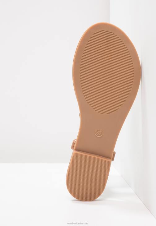 PN6V1519 ženy Anna Field sandály t-bar hnědé