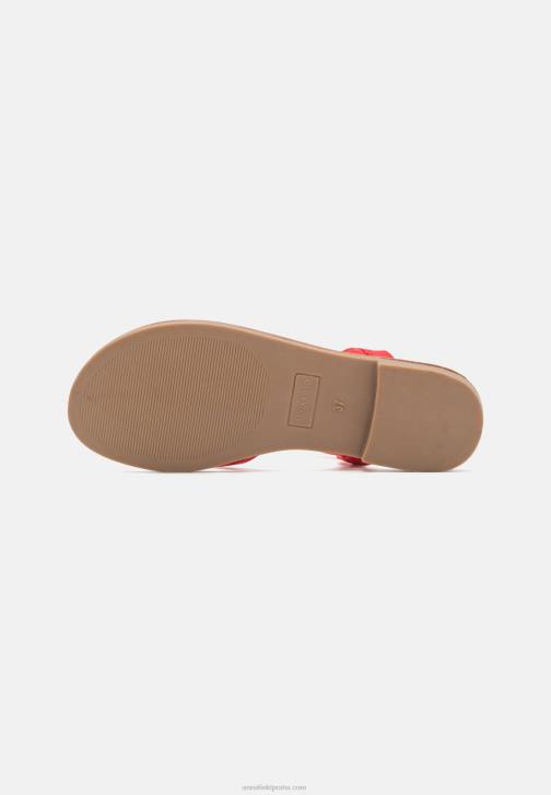 PN6V1525 ženy Anna Field sandály t-bar červené