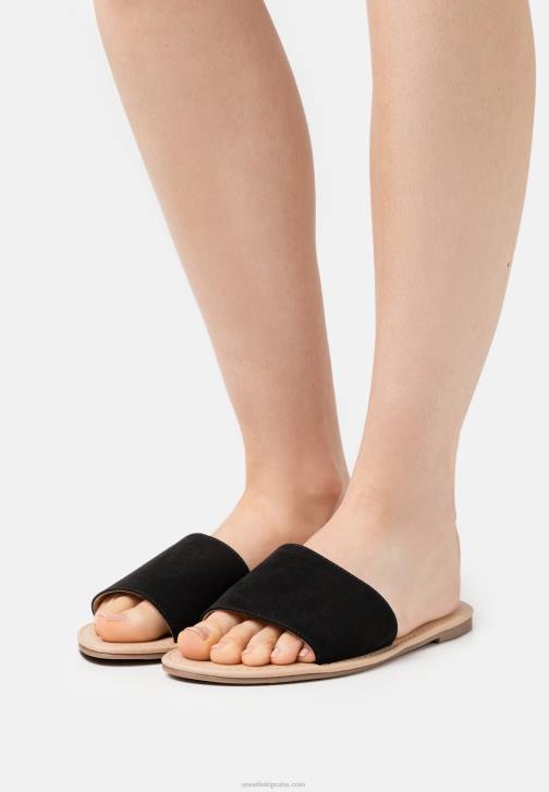 PN6V1863 ženy Anna Field 2 balení mezků černá/koňaková