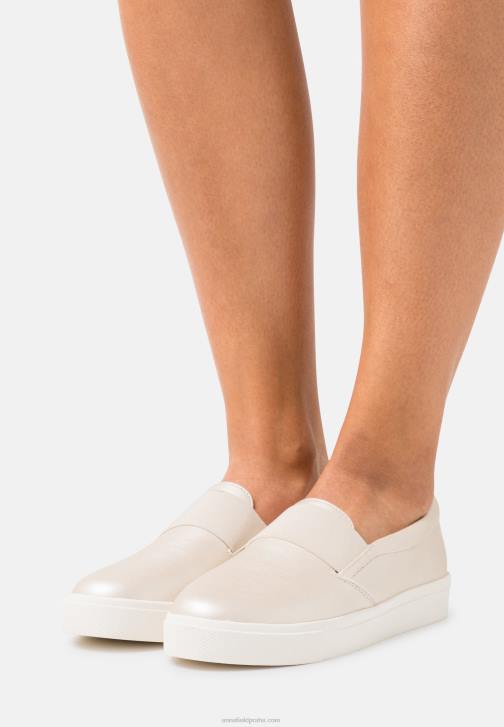 PN6V1163 ženy Anna Field komfortní slip-ony zlaté barvy