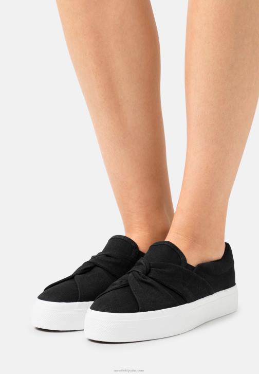 PN6V1179 ženy Anna Field slip-ons černé