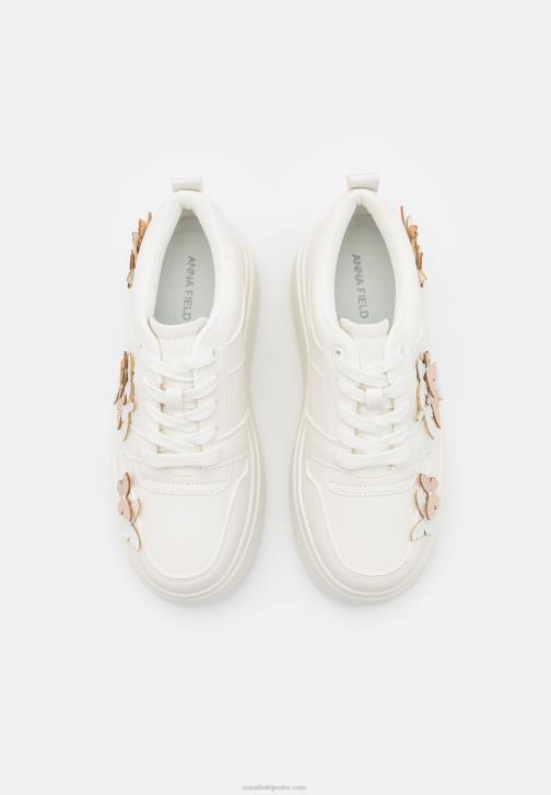 PN6V1186 ženy Anna Field tenisky bílé