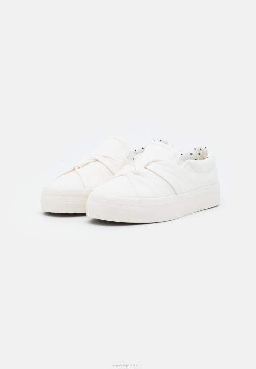 PN6V1194 ženy Anna Field slip-ons bílé