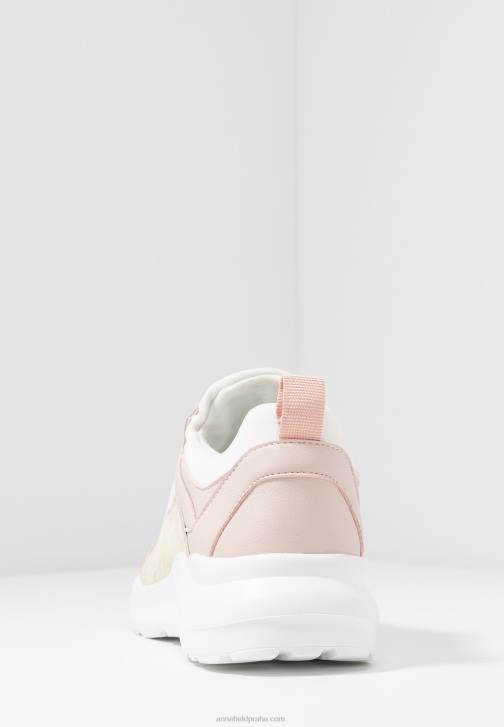 PN6V1219 ženy Anna Field kožené tenisky bílé