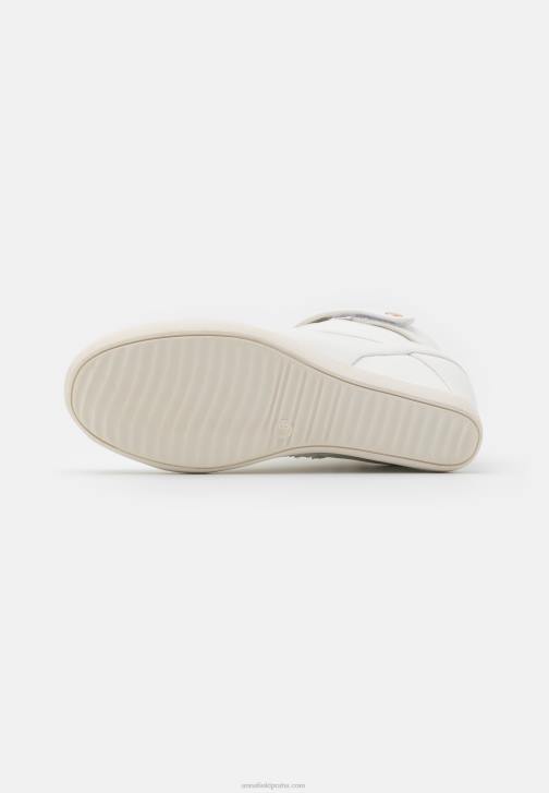 PN6V1230 ženy Anna Field vysoké tenisky bílé