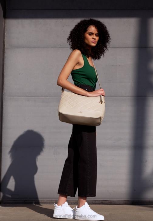 PN6V1233 ženy Anna Field vysoké tenisky bílé