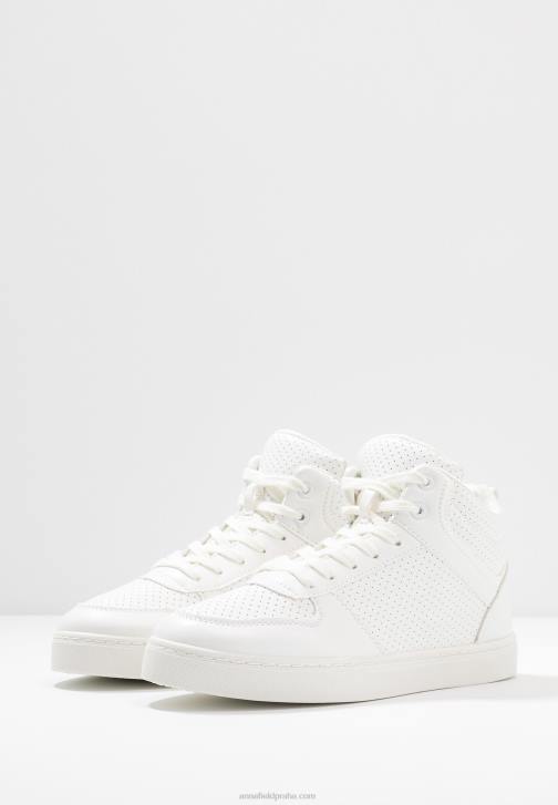 PN6V1233 ženy Anna Field vysoké tenisky bílé