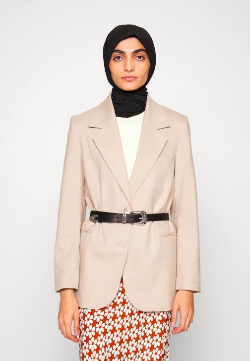 PN6V2707 ženy Anna Field 2 balení šátků černo/zelený