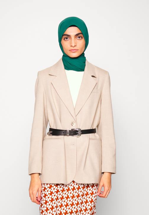 PN6V2707 ženy Anna Field 2 balení šátků černo/zelený