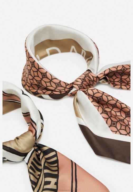 PN6V2709 ženy Anna Field 2 balení růžového šátku