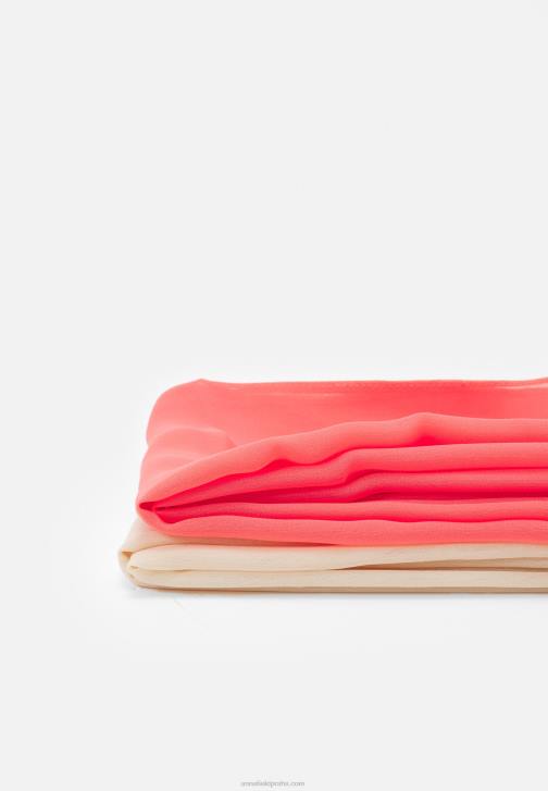 PN6V2713 ženy Anna Field 2 balení šátek růžový/nahý