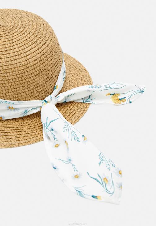 PN6V2717 ženy Anna Field čepice béžová/bílá