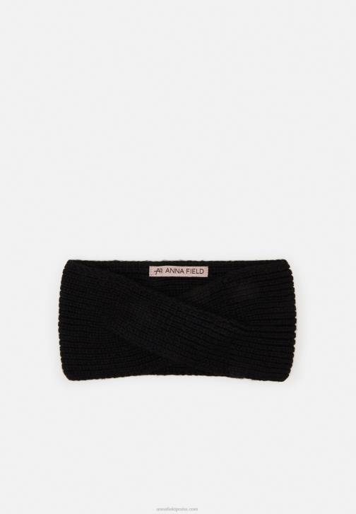 PN6V2724 ženy Anna Field náušníky černé