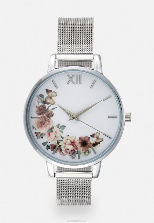 PN6V2788 ženy Anna Field hodinky stříbrné barvy