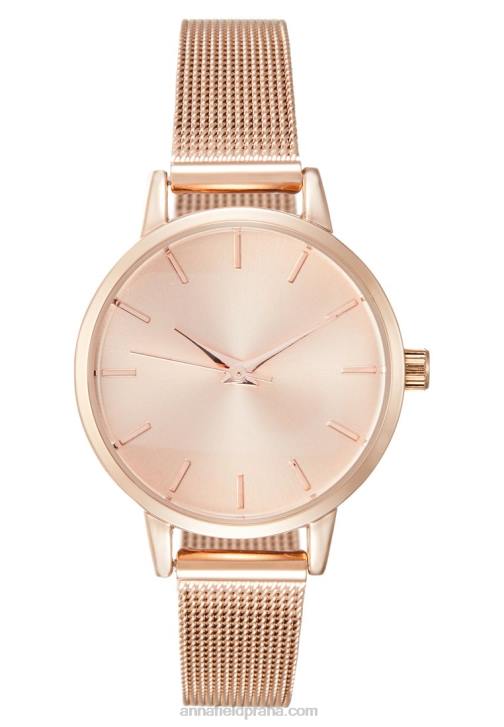 PN6V2791 ženy Anna Field hodinky v barvě růžového zlata