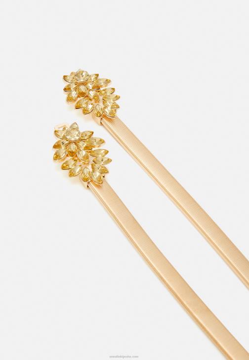 PN6V2733 ženy Anna Field pásek zlaté barvy