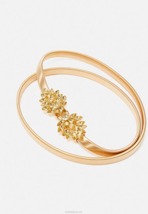 PN6V2733 ženy Anna Field pásek zlaté barvy