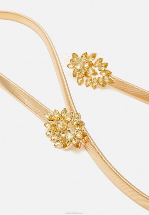 PN6V2733 ženy Anna Field pásek zlaté barvy