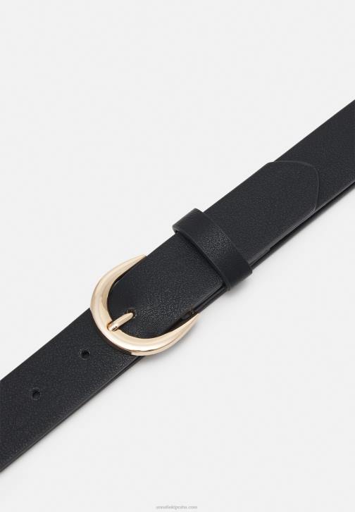 PN6V2739 ženy Anna Field pásek černo/zlaté barvy