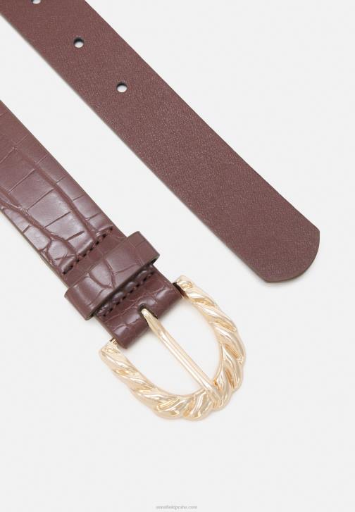 PN6V2744 ženy Anna Field pás bordeaux