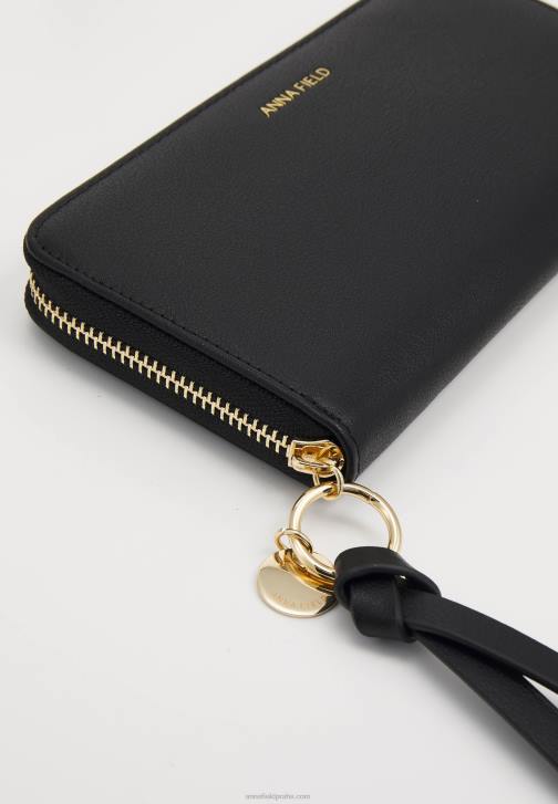 PN6V2798 ženy Anna Field peněženka černá