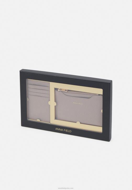 PN6V2819 ženy Anna Field set peněženka šedá