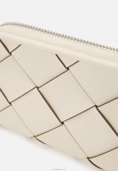 PN6V2820 ženy Anna Field peněženka šedobílá